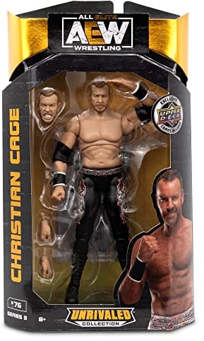 All Elite-Wrestling – 15,2 cm große christliche Käfigfigur – AEW Unrivaled Collection-Serie 9 (AEW Figure- Stil 3)