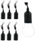 Dingzing 6 PCS Douille E27 Support d'ampoule E27 rénovation Douille,Base de Lumière Douille de Suspension, Douille de Chantier pour Ampoules à Incandescence et Ampoules LED ou Industrie