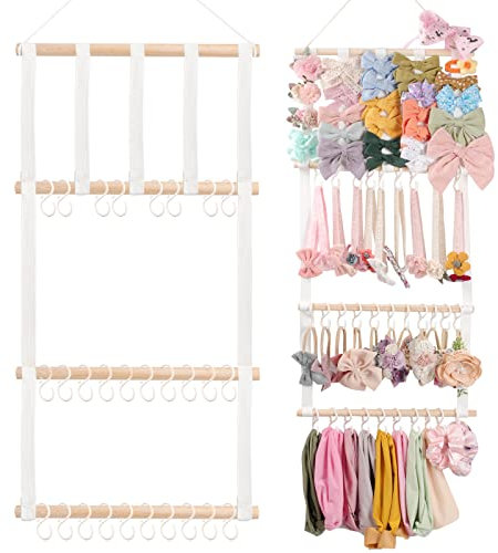 POVETIRE Serre-tête avec nœuds à cheveux pour filles, bandeaux de bébé, accessoires pour cheveux, décoration murale pour chambre de petite fille