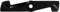 vhbw Lama di ricambio sostituisce Sabo/John Deere 450-203-000, 17208, 29770, 37552, 172089 per tagliaerba - Nero, in acciaio 40MnB