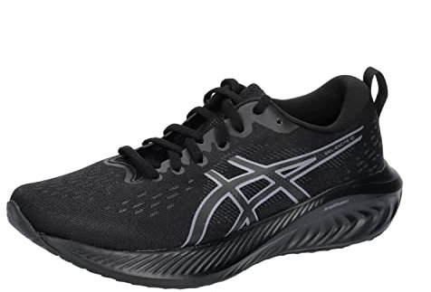 ASICS Femme Gel-Excite 10 Sneaker, Noir/Gris Porteur, 36 EU