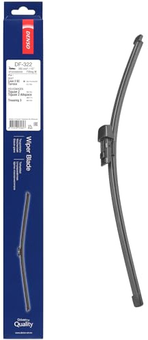 DENSO Heck Flachwischer DF-322 (380 mm): Leiser, langlebiger Wischer mit aerodynamischem Design. OEM-Qualität, breite Kompatibilität, 2 Jahre Garantie