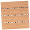 DOITOOL Outdoor- 1 Stück Holz-Kunststoff-Verbundboden Kunststoff-Unterlegscheiben Außenboden Tragbare Terrasse Gartenfliesen Ineinandergreifende Terrassenfliesen Holzterrassenfliesen