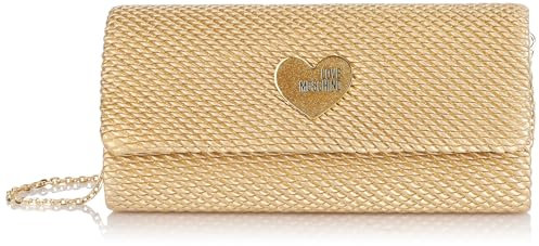 Love Moschino, BORSA A SPALLA Donna, Oro, Taglia unica