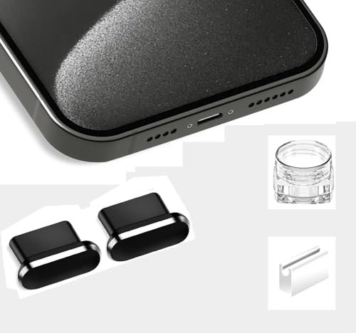 Mizi Anti Dust Plug (Black, USB C Metal)