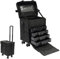 Kosmetikkoffer Friseurkoffer Trolley, Make-up Koffer mit 8 Schubladen und 360° Drehbare Rollen, Schminkkoffer Multikoffer für Reise Kosmetikerin Friseurein