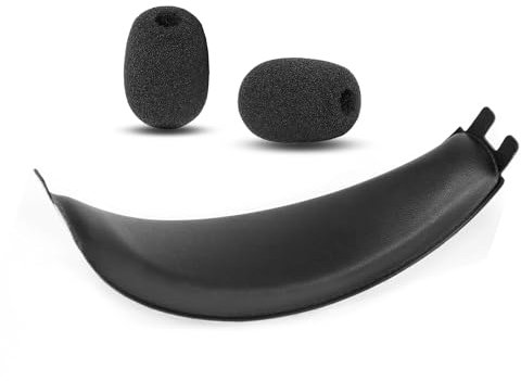 DowiTech Weiches Kopfband Ersatz Kompatibel mit HyperX Cloud Flight, Cloud Flight S Headsets Kopfbandpolster mit Proteinleder