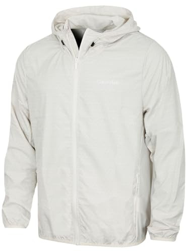 Calvin Klein Veste coupe-vent golf imprimée résistante à l'eau pour homme