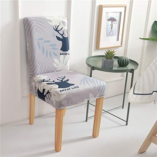 Stuhlhussen Lila Beige Blätter Stuhlhussen Schwingstühle Universal Stretch Hussen für Stühle Abnehmbarer Waschbarer Stuhlbezug Stühle Schutz Dekoration Stuhlhusse(8er Set)