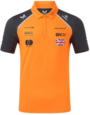 Castore McLaren F1 Men's 2025 Lando Norris Team Drivers Polo