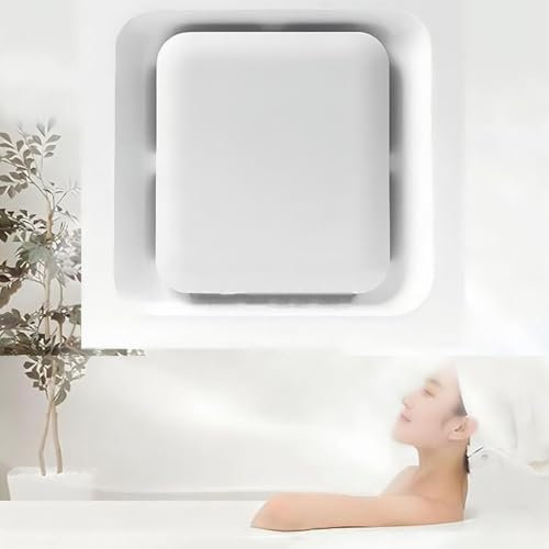 Bathroom Extractor Fan 150M³/H - Quiet Ventilation for Corridor, Office, Laundry Room, Shop - Easy to Install Exhaust Fan for Efficient Airflow