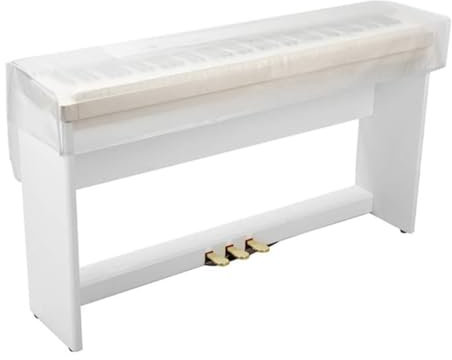 Tastiera per pianoforte digitale smerigliata trasparente 61 76 88 tasti