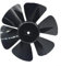 Replacement Fan Blades for 10 Inch Electric Fans 6 Blade Design for Optimal Air Circulation