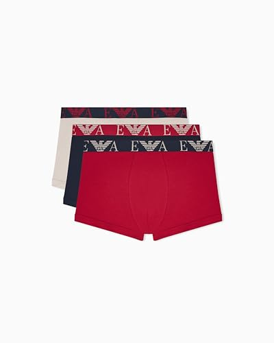 Emporio Armani Herren 3-Pack Trunk Badehose (3er Pack)