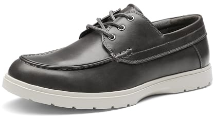 Bruno Marc Men's Dress Casual Leather Loafers for Men Lace Up Comfort Shoes Walking Flats
