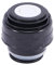 Portable Vacuum Flask Lid Thermos Cover, Universal Cup Cover Flask Cover Cup, Insulated Beverage Containers Accessories(5.2cm black white)
