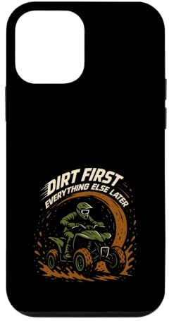 Quad Racing ATV Rider Four Wheeler Off Road Dirt Track Case for iPhone 12 mini