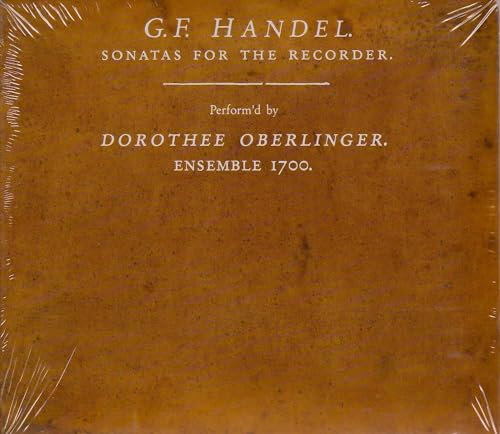 Haendel : Sonates pour Flûte À Bec. Oberlinger