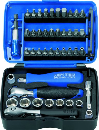 Heyco/Heytec 50829301883 Steckschlüssel-Garnitur 1/4 44-teilig 50829-3018