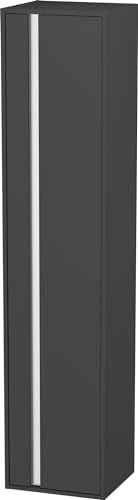 Duravit Hochschrank Ketho 360x400x1800mm 1 Tür, Türanschlag rechts, graphit matt, KT1255R4949