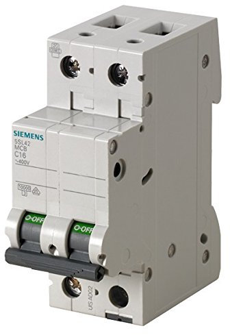 Siemens 5sl4 – Leitungsschutzschalter 10 kA curva-c 2 polig 10 A 70 mm