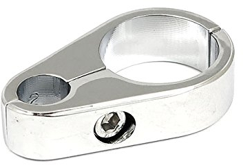Chrom Kupplung/Gaszug Klemme für Motorräder - 1 (25 mm) Durchmesser