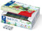 STAEDTLER Buntstifte Noris colour, rutschfeste Soft-Oberfläche, hohe Bruchfestigkeit, Made from Upcycled Wood, Sechskantformat, Set mit 144 Stiften in 12 intensiven Farben und 3 Spitzer, 185 C144
