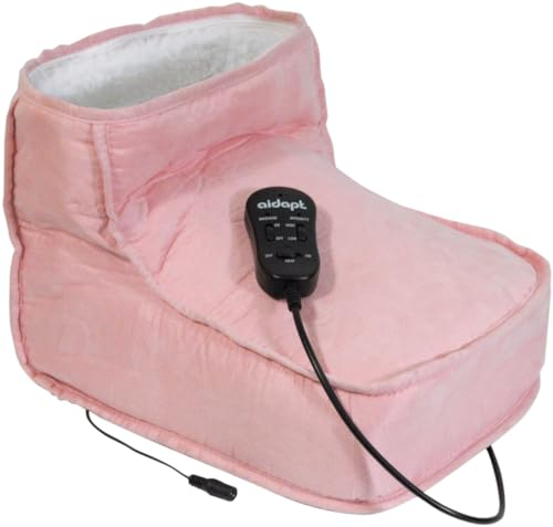 Aidapt Soft Relaxing Cosy Vibrating Foot Warmer with Massage. for Men and Women with Cold Feet, Soft Fleece Lining Suitable for Small to Large Feet Up to Size 15