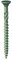 4.5 x 60mm TIMco Solo Decking Exterior Screws PZ2 Green (Box 200)