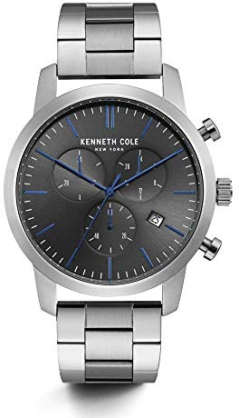 Kenneth Cole Herren Armbanduhr Analog Quarz Edelstahl KC50053004