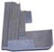 Guida cestello sinistro per lavastoviglie CANDY, HOOVER, ROSIERES (223176)