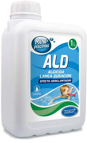 Tamar Algicida Larga Duración con Efecto Abrillantador Especial Mini Piscinas, 1 litros