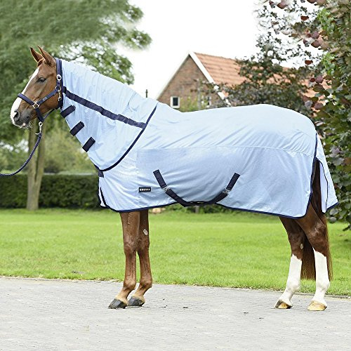 BUSSE everline Paddock-Fliegendecke SUNSHINE II Rückenlänge 105 cm, sky(navy)