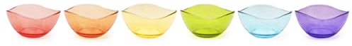 Excelsa Copenhague Lot de 6 tasses multicolores, verre, 31 cl