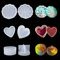 iSuperb 3 pièces Moule de Boîte Résine en Silicone Moules à Bijoux Coeur Rayée Coquilles Resin Mold (3 Jewelry Box Molds)