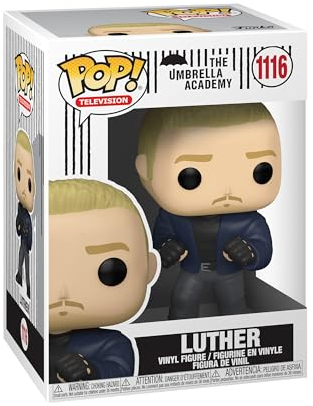 Funko POP! TV: Umbrella Academy - Luther Hargreeves Vinyl - Vinyl-Sammelfigur - Geschenkidee - Offizielle Handelswaren - Spielzeug Für Kinder und Erwachsene - TV Fans - Modellfigur Für Sammler
