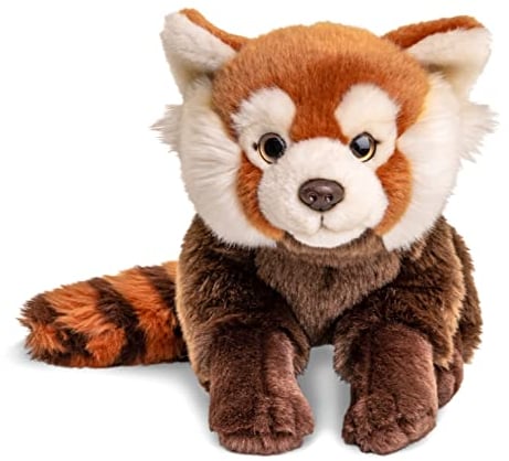Uni-Toys - Roter Panda, sitzend - 27 cm (Länge) - Plüsch-Bär, Katzenbär - Plüschtier, Kuscheltier