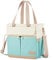 JOYHILL Lunch Bag for Women, Leakproof Insulated Lunch Box with Shoulder Strap, Adult Reusable Lunch Cooler Tote Bags for Work Picnic Camping School Beach, Green