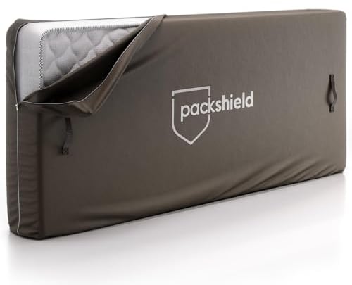 Packshield Matratzenschutzhülle für Umzug und Lagerung - Matratzenhülle 90 x 200 cm - wasserdichte Matratzenhülle aus 100% Oxford mit 4 Griffen für einfachen Transport - In 4 Größen erhältlich