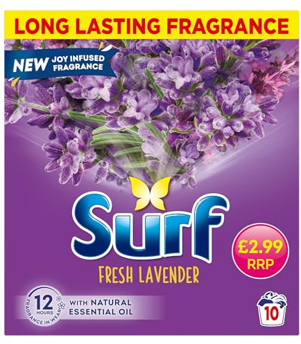 Surf Powder Lavender 10 Wash PM £2.99 500g
