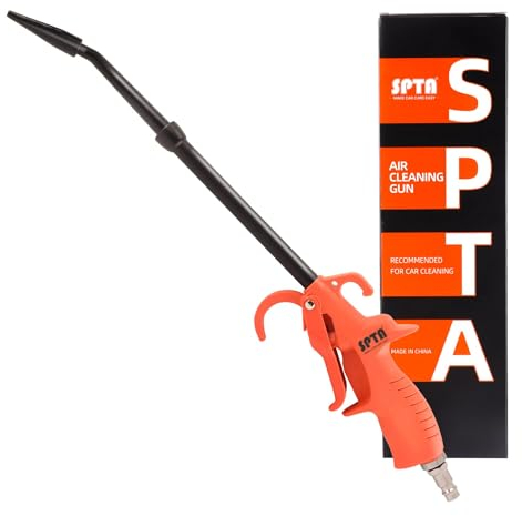SPTA 300mm Ausblaspistole Druckluftpistole Industrie-Luftblaspistole für extreme Blaskraft - ideal zum schnellen Entfernen von Spähnen oder anderen Fremdkörpern