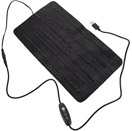 POPETPOP 1pc Pet Heating Pad Reptile Terrariums Outdoor Accessories Small Electric Blanket Heat Pad for Reptiles Electric Cover Blanket Electric Small Pet Mat Pet Sleeping Cushion Leather