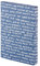 Nuuna Notizbuch A5+ | Graphic L - Word Plays | 3,5 mm Punktraster | 256 nummerierte Seiten | 120 g Premium-Papier | Recyceltes Denim blau | nachhaltig produziert in Deutschland