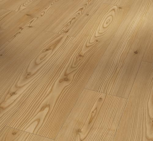 Parador Dekorboden Laminat Classic 1050 Lärche Yukon honig Seidenmatte Struktur Landhausdiele 4-V-Fuge