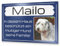 Vorsicht Hund Schild mit eigenem Foto - Warnung vor dem Hund Schilder - Achtung Hund Schild wetterfest - Hundeschild Warnung Warnschild - Hundeschilder personalisiert (Alu Dibond) (Design D3)