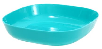 Piatti in Plastica, Piatti Quadrati Per Bambini Piatti Piani in Plastica Piatti Per Insalata Piatti Riutilizzabili Per Piccoli Snack Stoviglie Per La Casa