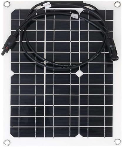 XINRISHENG Panneau Solaire 300W à Haut rendement,Chargeur de Panneau Solaire Flexible monocristallin Double USB DC Panneau Solaire Pliable Portable avec contrôleur 10A