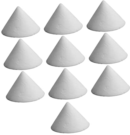 BELLIFFY 10 Pz in Ceramica Ceramica Raku Unghie Mobili Mini Forno per L'Artigianato in Ceramica Chiodi di Supporto Refrattario Forno per Ceramica Chiodi Forno per Argilla Cono