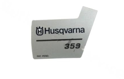 Original Husqvarna Starterdeckel Aufkleber 359