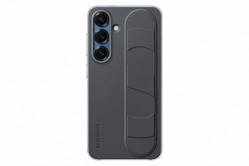Samsung Standing Grip Smartphone Case EF-GS931 für Galaxy S25, Handy-Hülle, Fingerhalterung, Schlankes Design, Schwarz